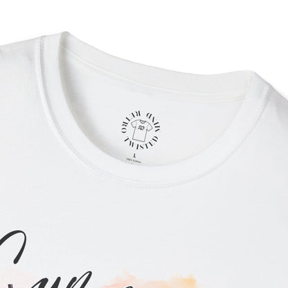 Colorful Floral Summer Unisex T-Shirt, Boho Shirt, Gift for Her, Vacation Tee, Festival Apparel, Summer Outfit