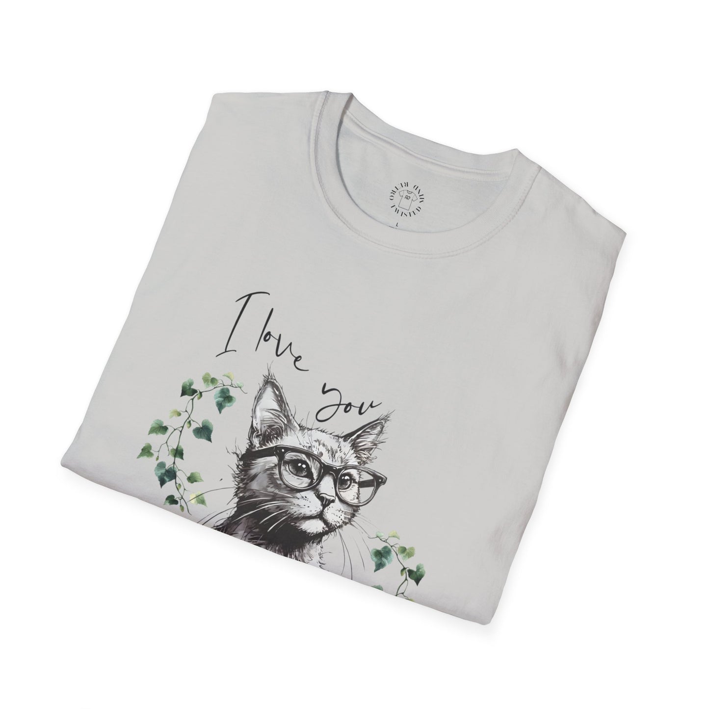 I Love You Mama Cat T-Shirt - Unisex Softstyle Tee for Cat Lovers,cat
