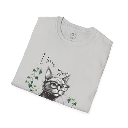 I Love You Mama Cat T-Shirt - Unisex Softstyle Tee for Cat Lovers,cat
