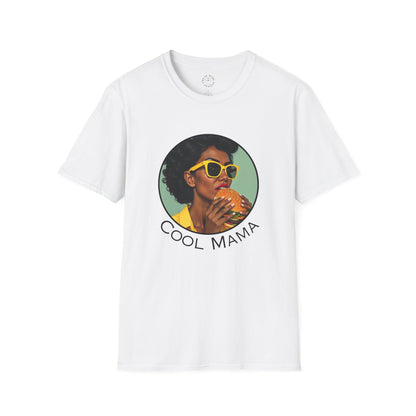 Cool Mama Graphic T-Shirt - Unisex Softstyle Tee for Trendy Moms
