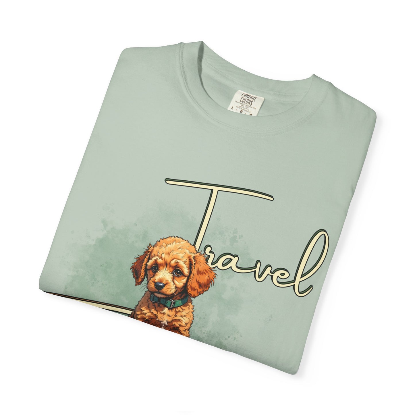 Travel Time Unisex T-Shirt - Perfect for Dog Lovers, Casual Wear, Traveling, Gift for Pet Owners, Adventure Apparel