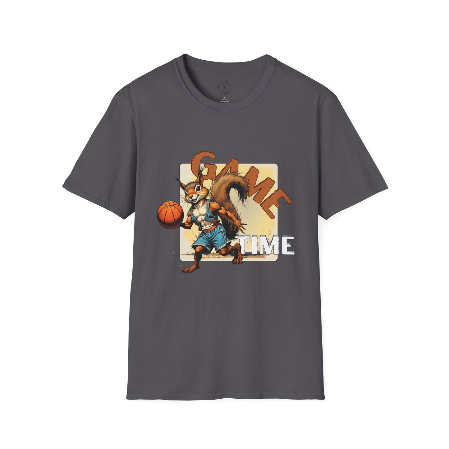 Basketball Squirrel Game Time Unisex T-Shirt,sport,twisted
