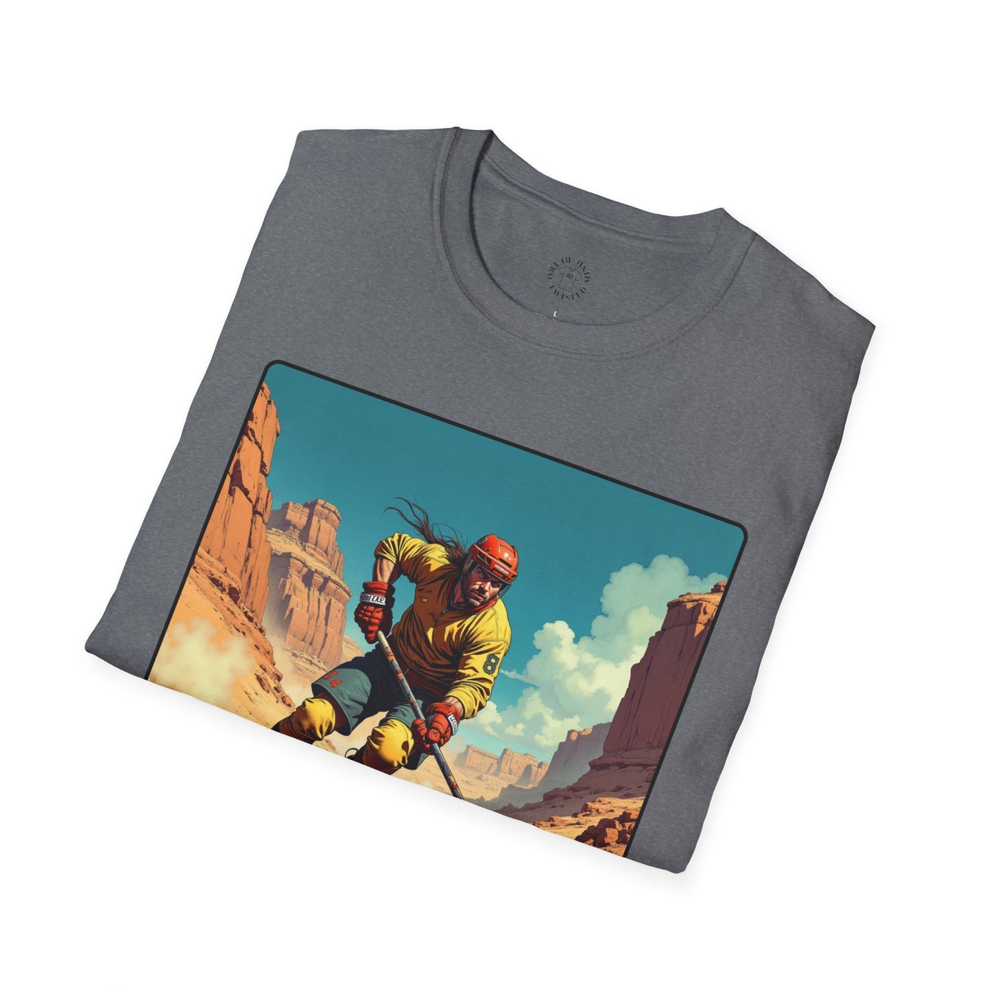 Retro Gamer Unisex Softstyle T-Shirt - 'My Game, My Rules' hockey ,sport