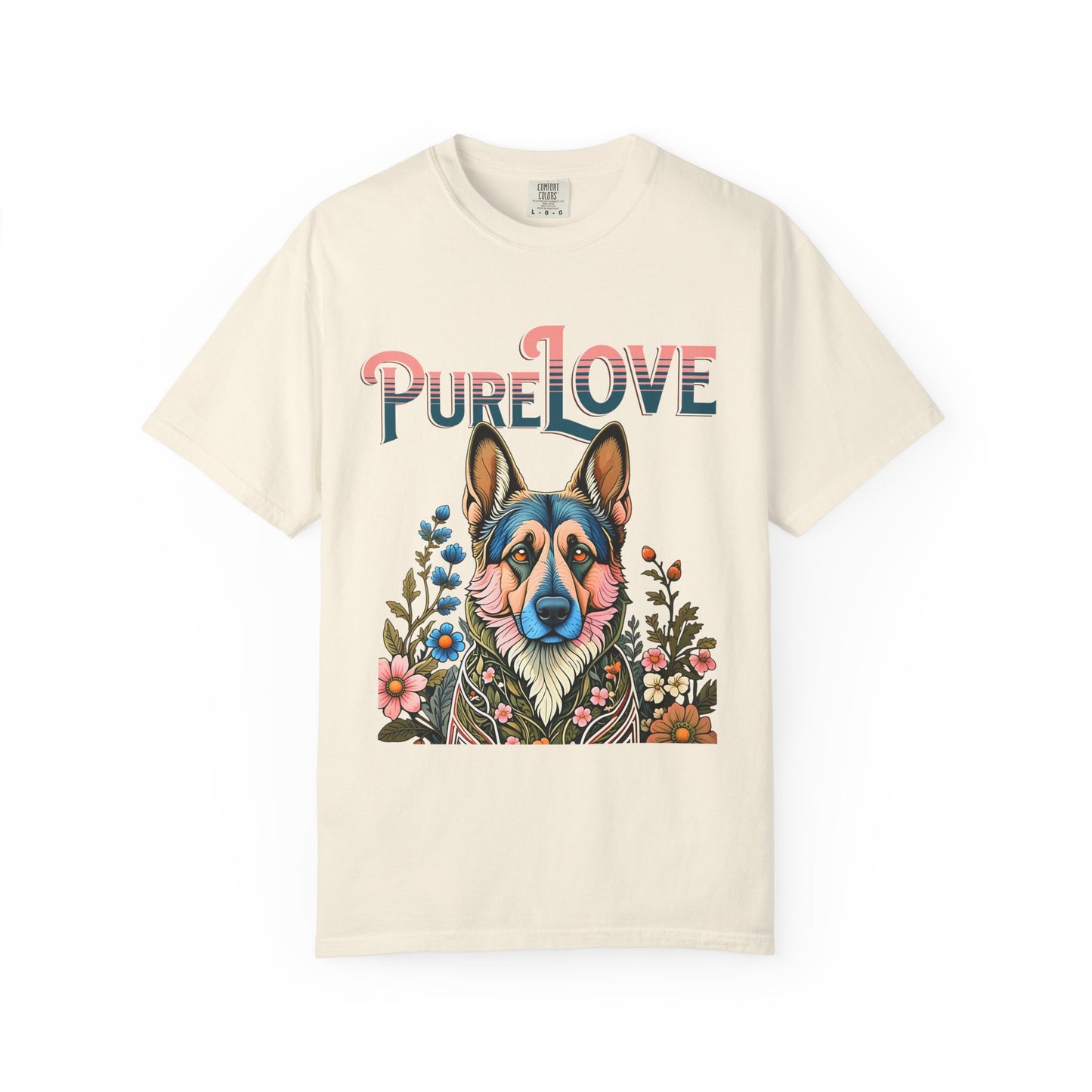 Pure Love Dog Graphic Unisex T-Shirt - Perfect Gift for Pet Lovers