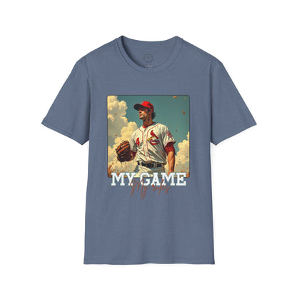 Retro Baseball T-Shirt - My Game My rules.sport,baseball