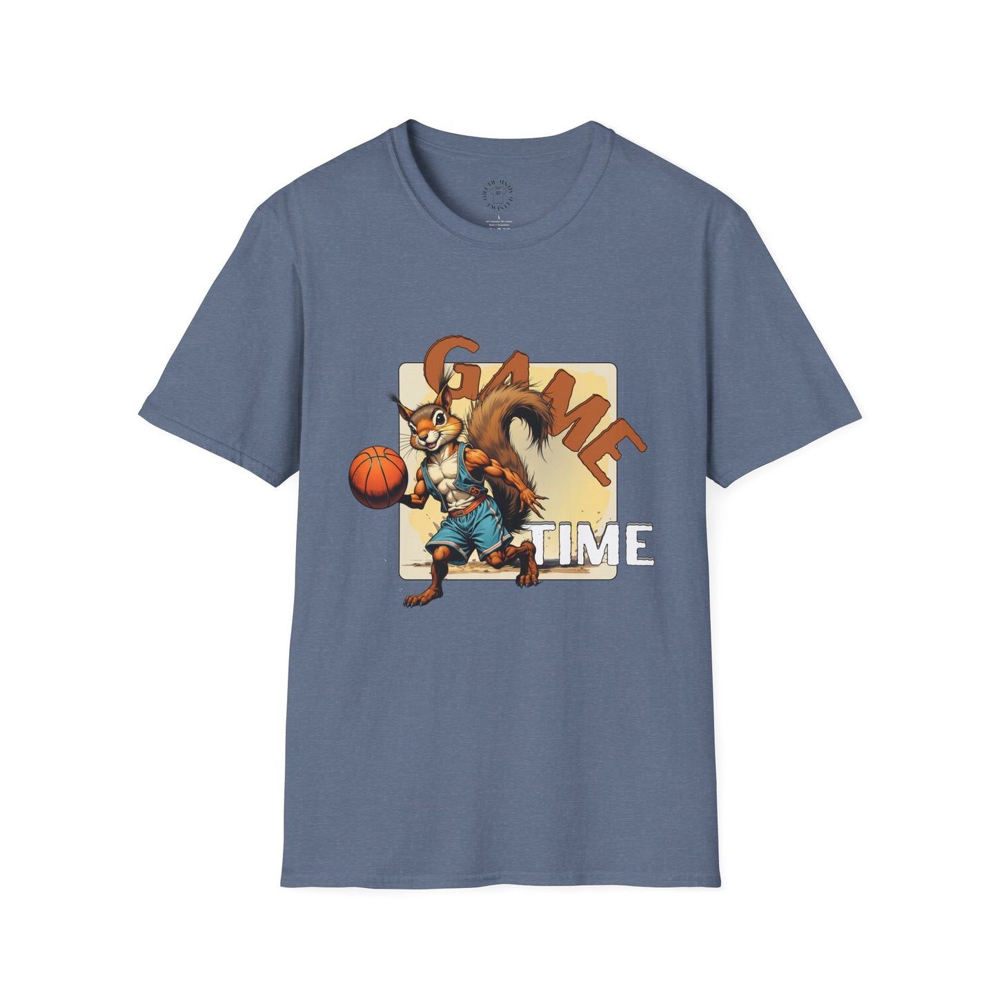 Basketball Squirrel Game Time Unisex T-Shirt,sport,twisted