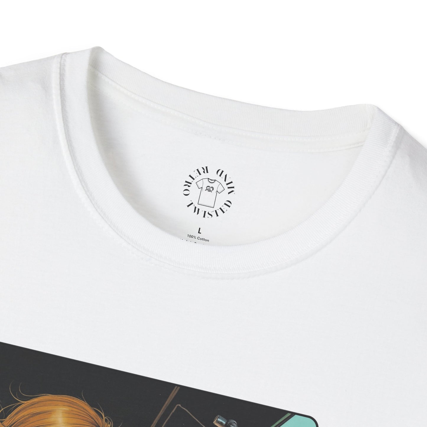 In My Element Graphic T-Shirt | Unisex Softstyle Tee,woman driving