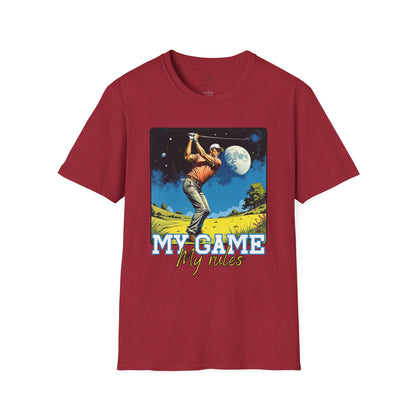My Game My Rules,Unisex Softstyle T-Shirt,sport