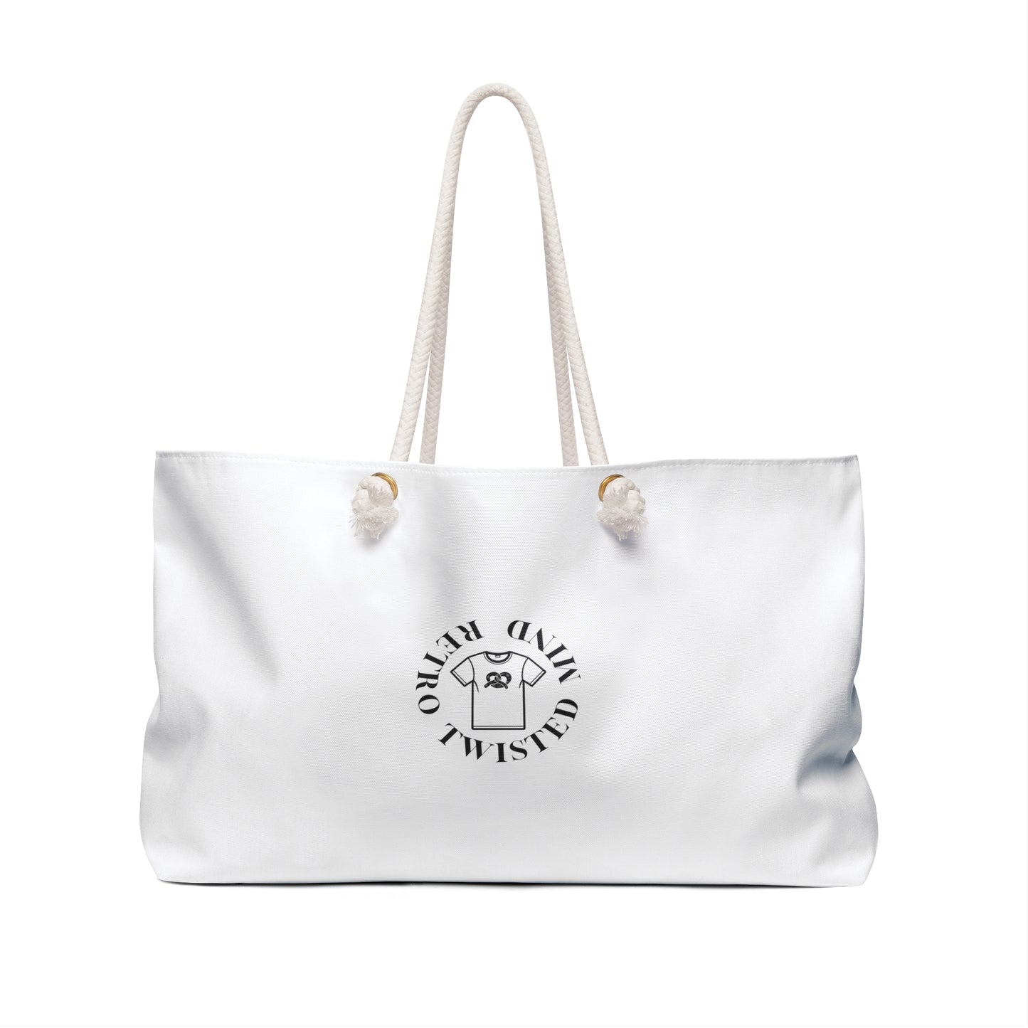 Inspirational Weekender Bag - 'Bee Brave' Design for Travel and Adventure,bunny