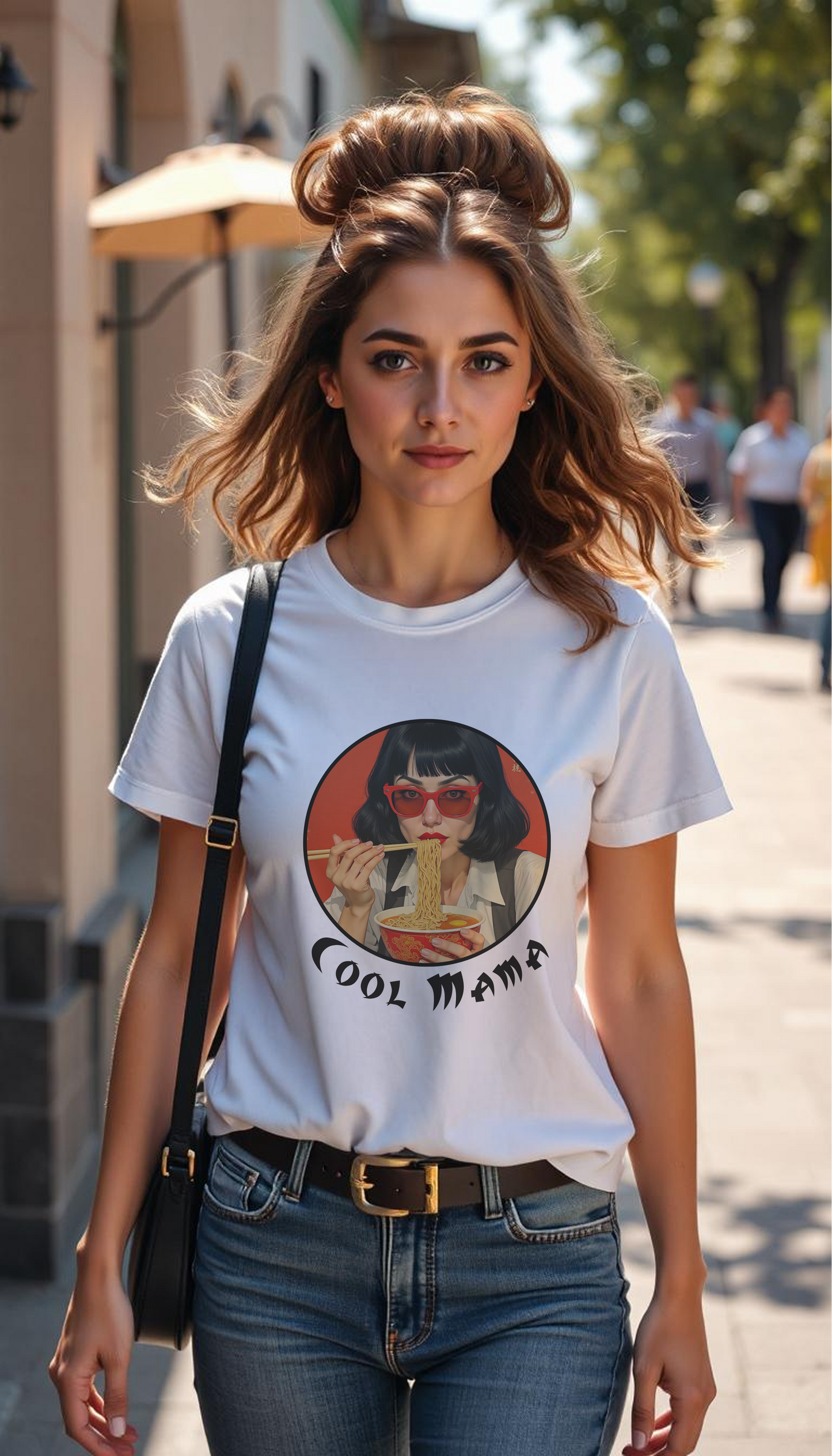 Cool Mama Retro Graphic Unisex T-Shirt - Perfect for Food Lovers