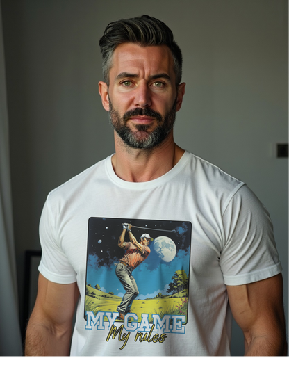 My Game My Rules,Unisex Softstyle T-Shirt,sport