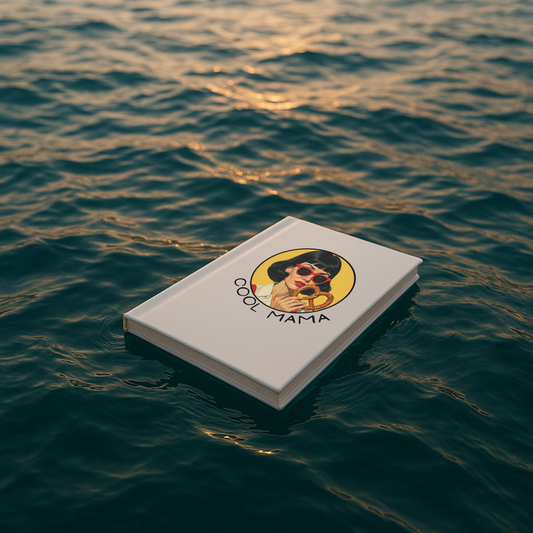 Cool Mama Hardcover Journal - Chic Gift for Moms, Creative Notebook, Stylish Diary, Journaling, Unique Mom Gift