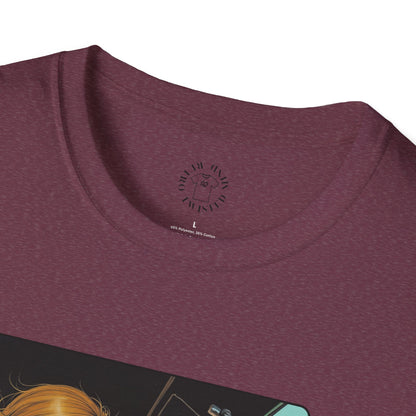 In My Element Graphic T-Shirt | Unisex Softstyle Tee,woman driving