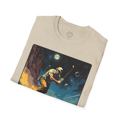 My Game, My Rules Unisex Softstyle T-Shirt - Retro Space Design, golf ,sport
