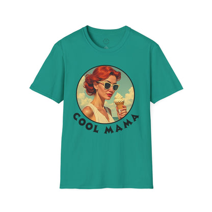 Cool Mama Vintage Unisex Softstyle T-Shirt - Fun and Trendy Summer Wear