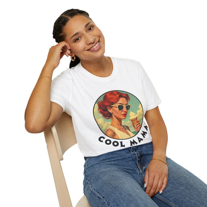 Cool Mama Vintage Unisex Softstyle T-Shirt - Fun and Trendy Summer Wear