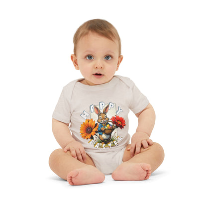 Easter Bunny Infant One Piece - Cute Baby Bodysuit for Spring Celebrations