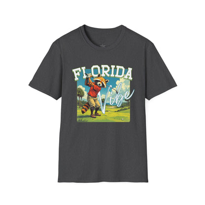 Florida Vibe Unisex Softstyle T-Shirt | Relaxed Fit Graphic Tee for Casual Days, Summer and Travel,florida,sport,golf
