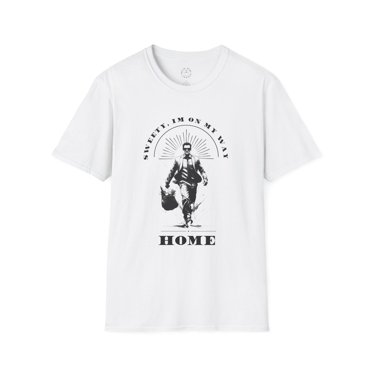 Homeward Bound Unisex Softstyle T-Shirt - Sweetie, I'm on My Way