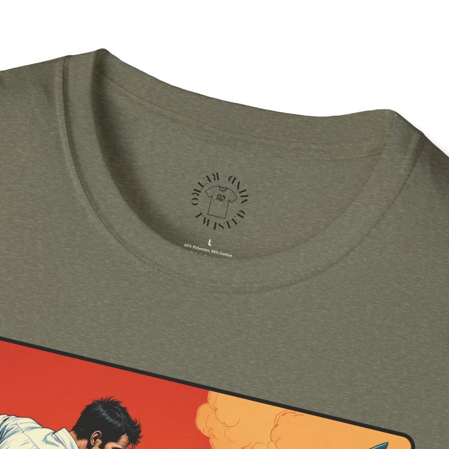 My Game Unisex Softstyle T-Shirt - Retro Shark Design Tee for Adventure Lovers, karate,sport