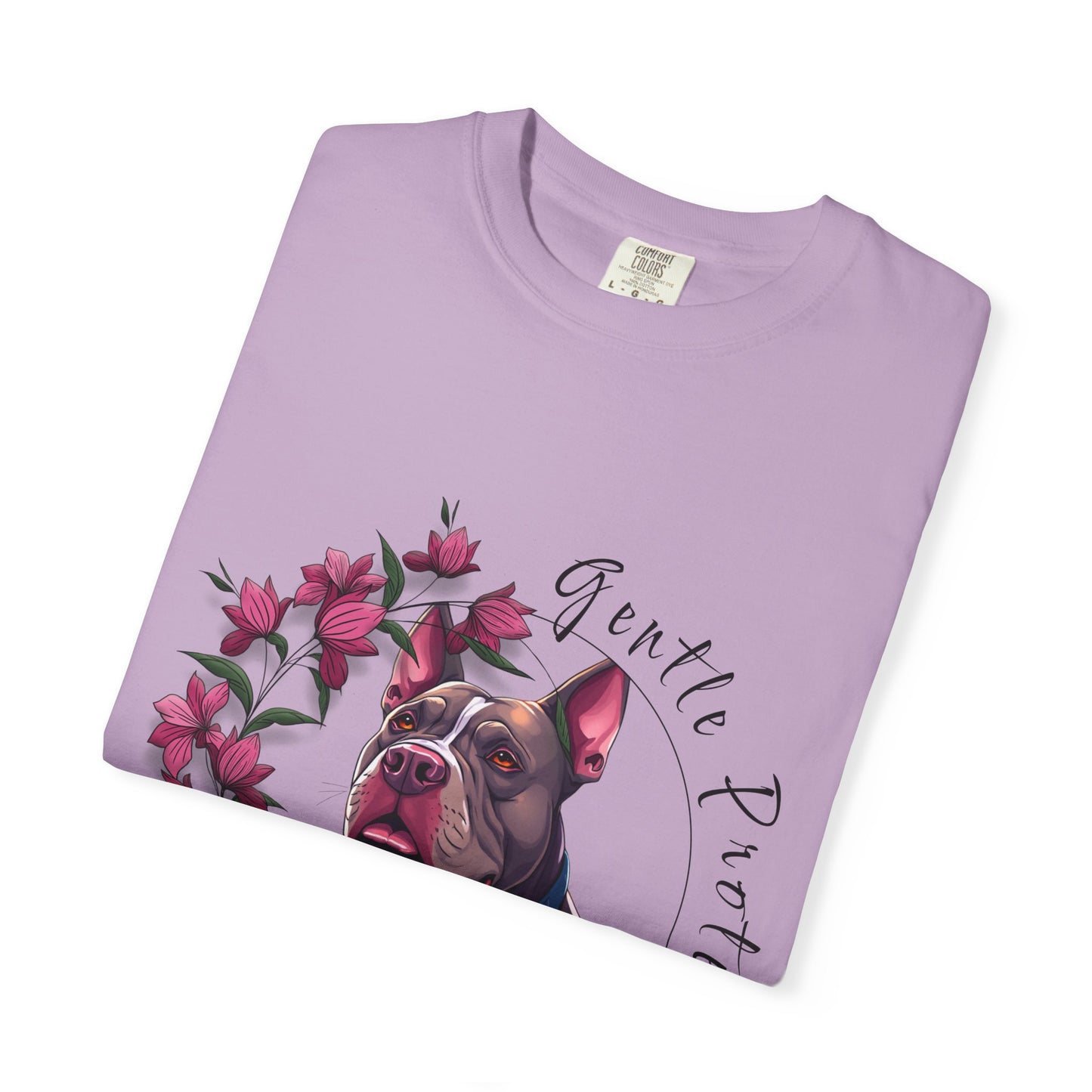 Gentle Protector Dog T-Shirt, Animal Lover Gift, Pet Memorial Tee, Casual Wear, Gift for Dog Owners, Nature T-Shirt