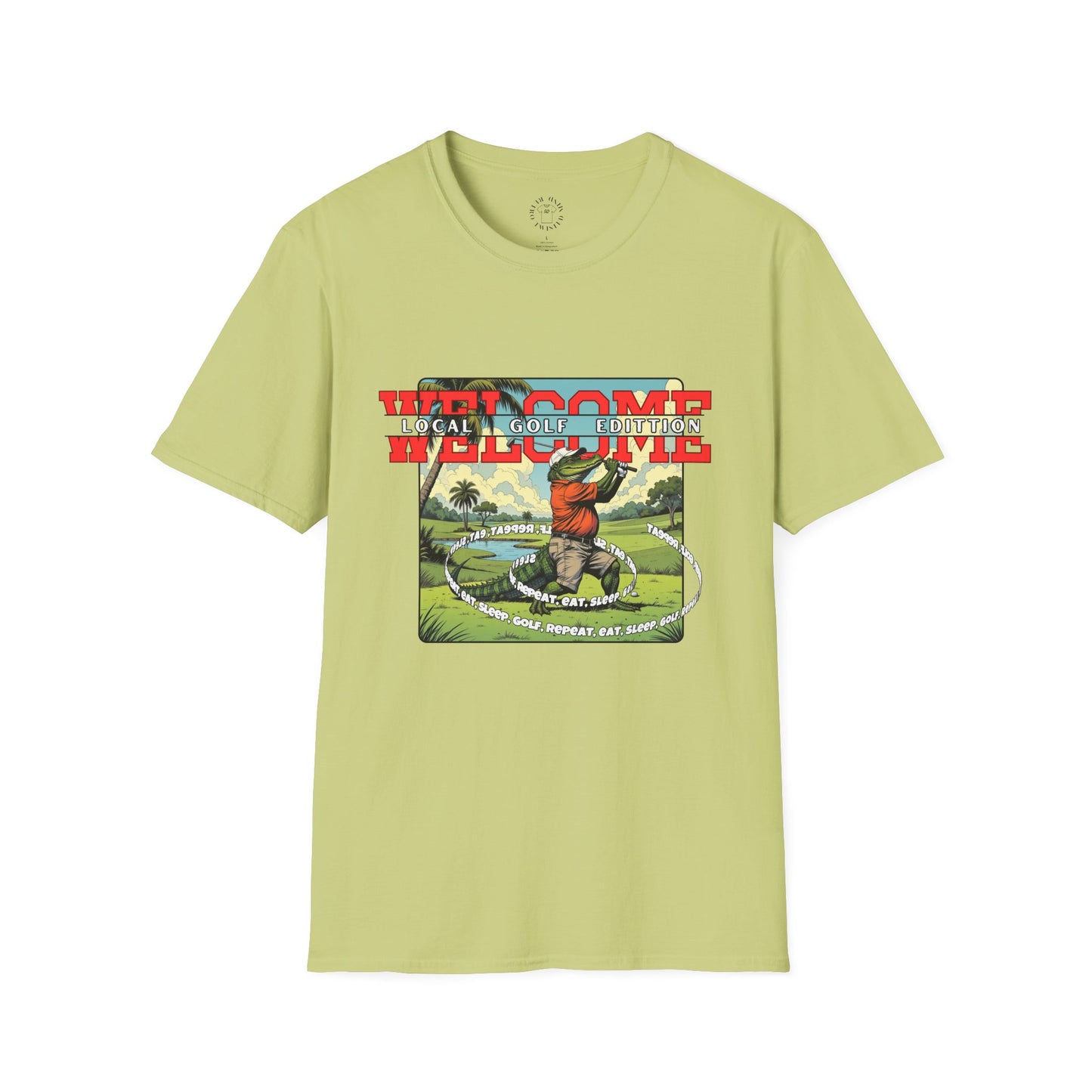 Welcome Local Golf Edition Unisex Softstyle T-Shirt,golf,sport,gator,florida