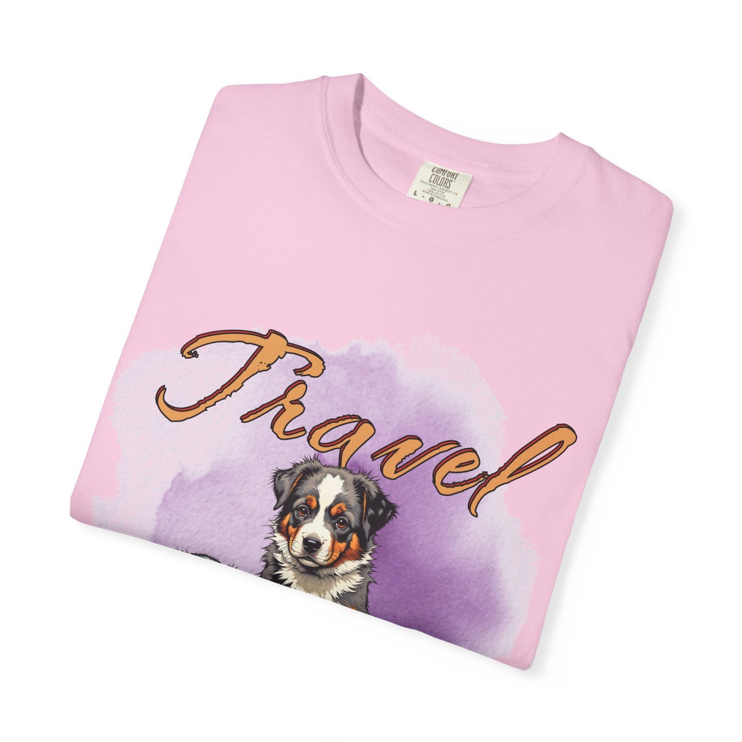 Travel Time Dog Lovers Unisex T-Shirt, Vintage Pet Tee, Dog Travel Shirt, Cute Pet Lover Gift, Animal Adventure Apparel