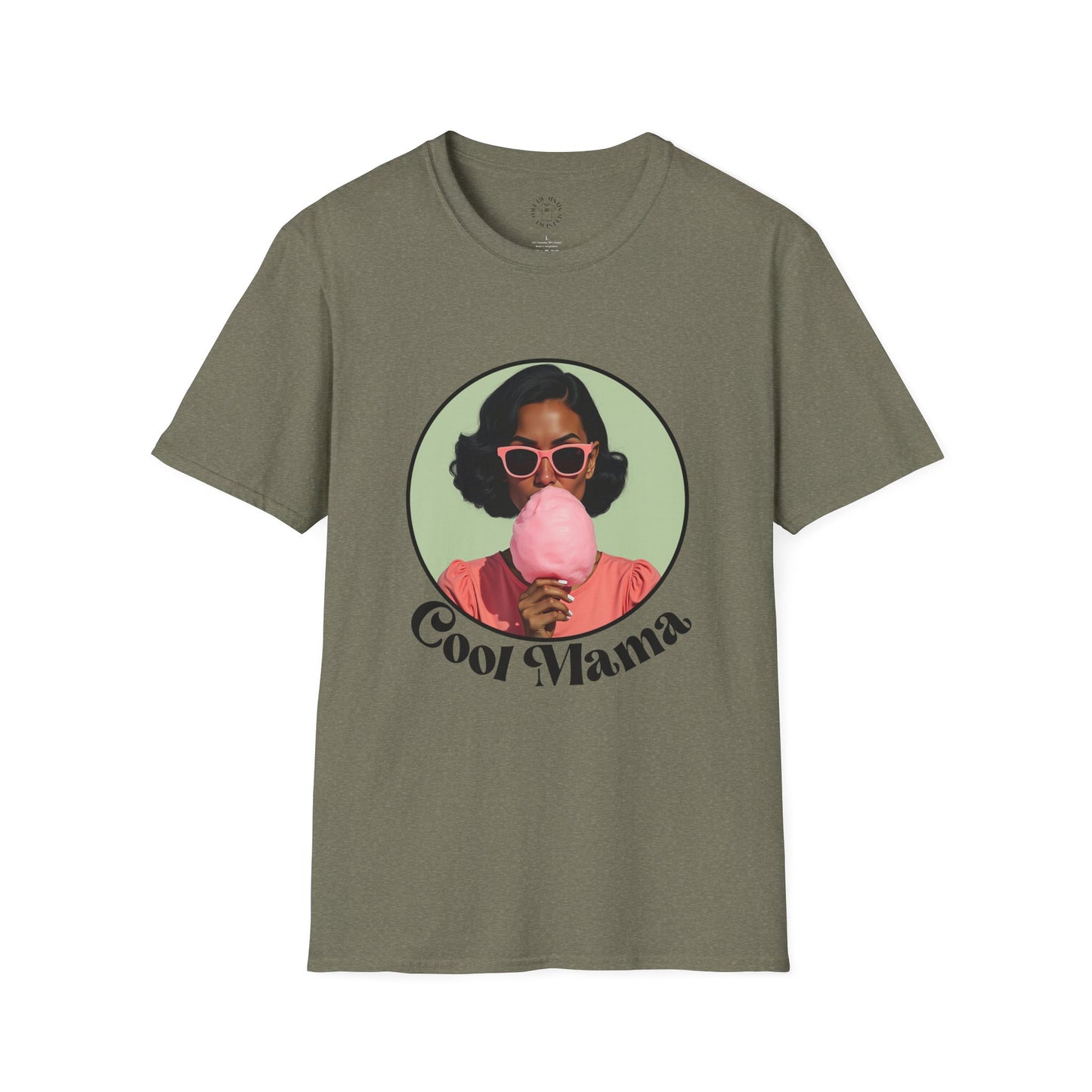 Cool Mama Graphic Unisex Softstyle T-Shirt - Perfect for Moms, Fun Gift for Mother's Day