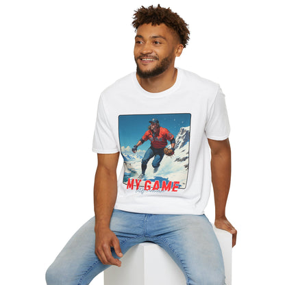 My Game My Rules Unisex Softstyle T-Shirt - Casual Fashion for Sports Lovers,sport , baseball,