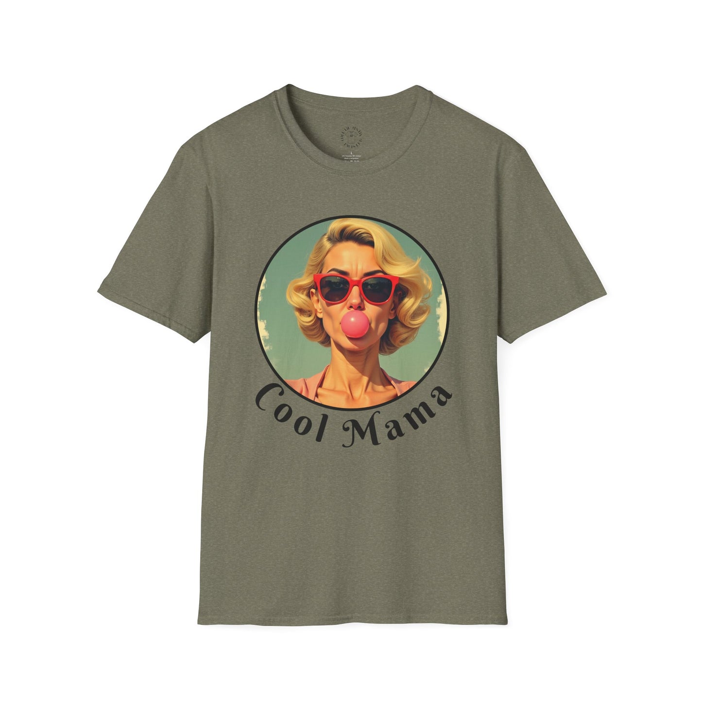 Cool Mama Unisex Softstyle T-Shirt - Trendy Humor Tee for Moms