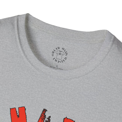 Whimsical Cow Graphic Unisex Softstyle T-Shirt - 'What bull Shhh...'