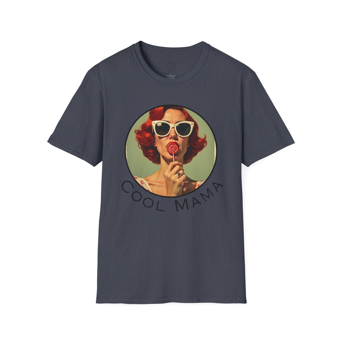 Cool Mama Vintage-Inspired Unisex T-Shirt | Softstyle Tee for Trendy Moms