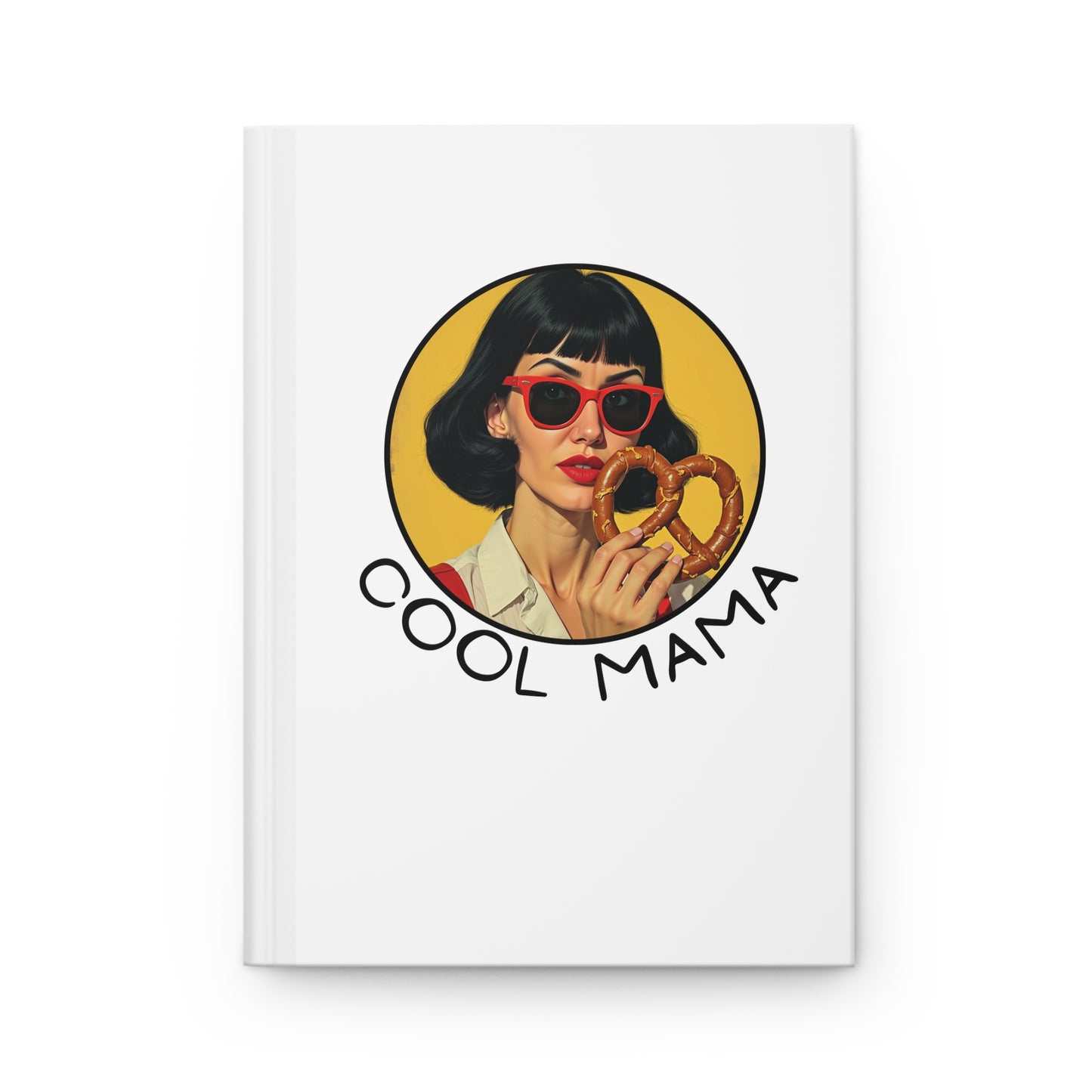 Cool Mama Hardcover Journal - Chic Gift for Moms, Creative Notebook, Stylish Diary, Journaling, Unique Mom Gift