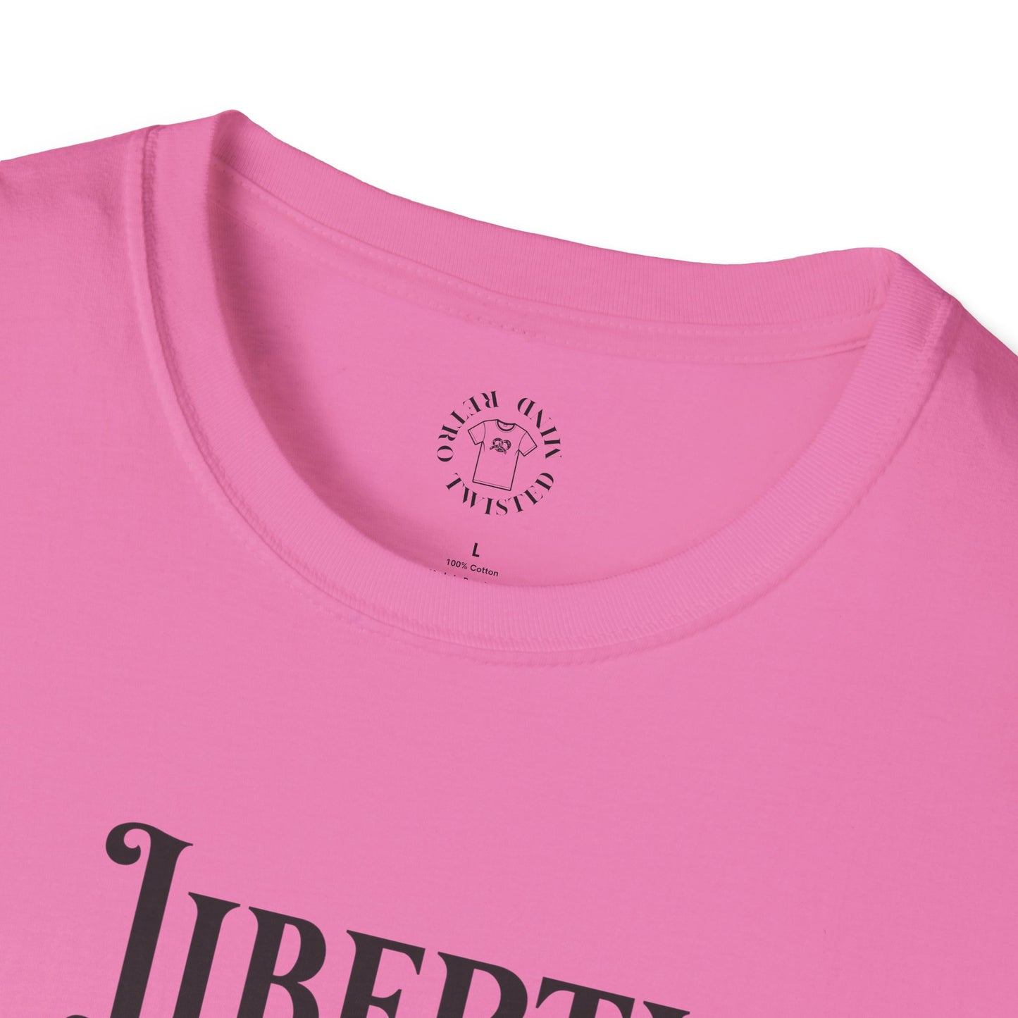 Liberty or Nothing Skull T-Shirt | Unisex Softstyle Tee for Independence Day & Patriotic Celebrations