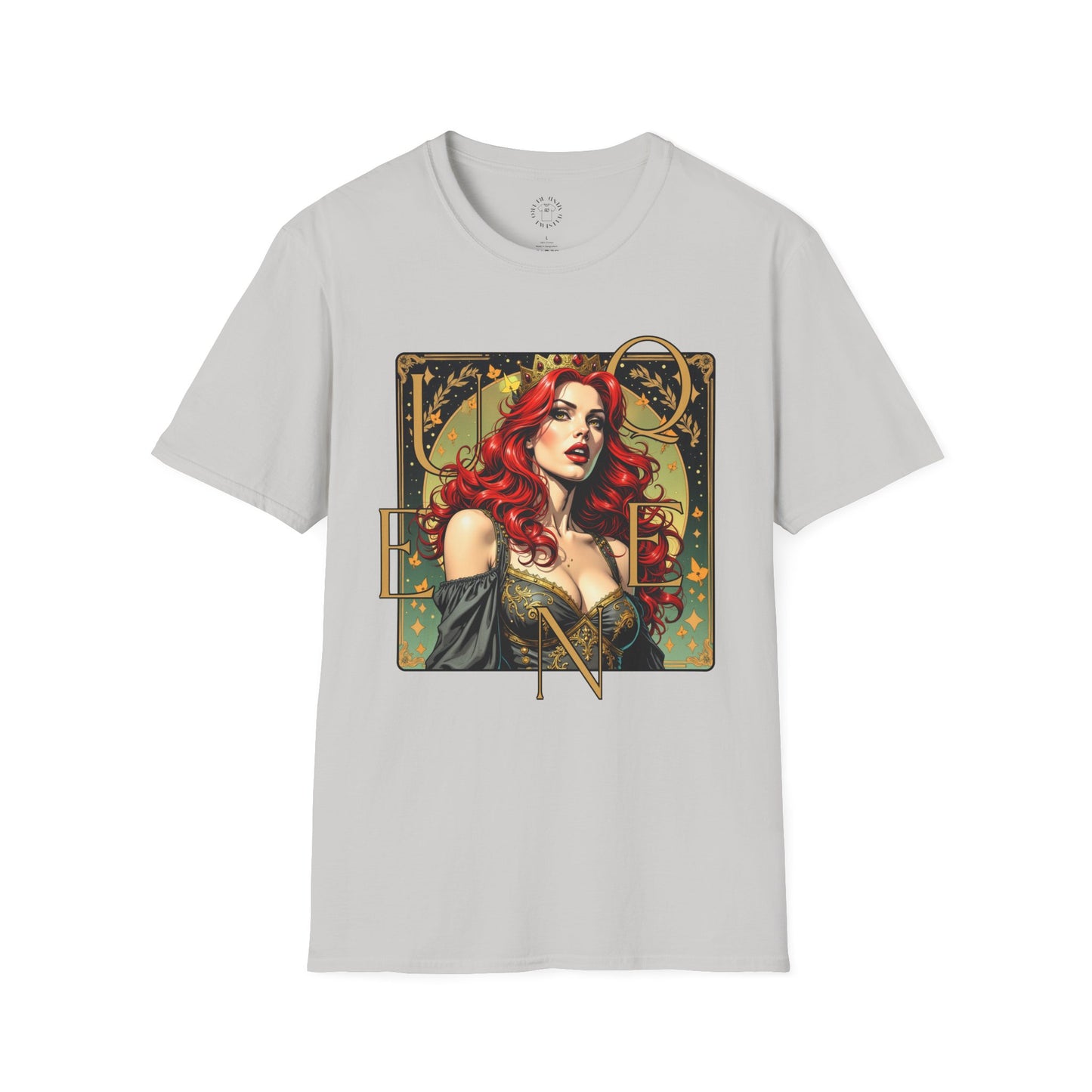 Enchanting Queen Graphic Unisex Softstyle T-Shirt,queen,girl