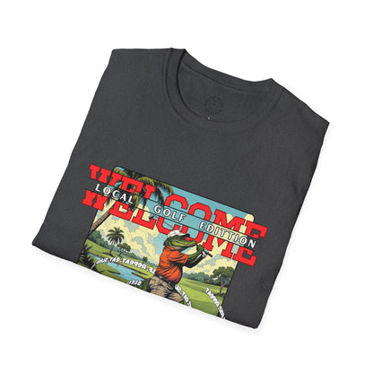 Welcome Local Golf Edition Unisex Softstyle T-Shirt,golf,sport,gator,florida