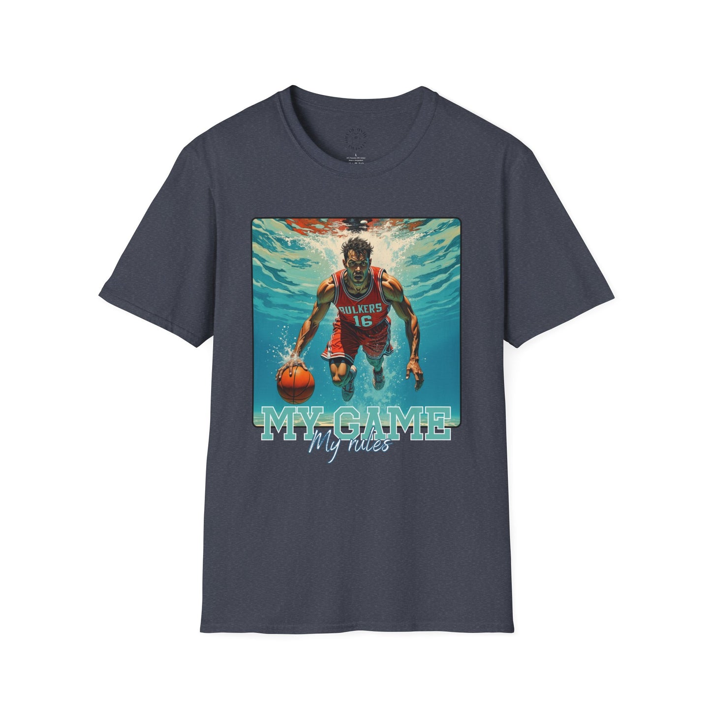Unisex Softstyle T-Shirt ,basketball,sport