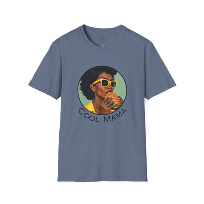 Cool Mama Graphic T-Shirt - Unisex Softstyle Tee for Trendy Moms