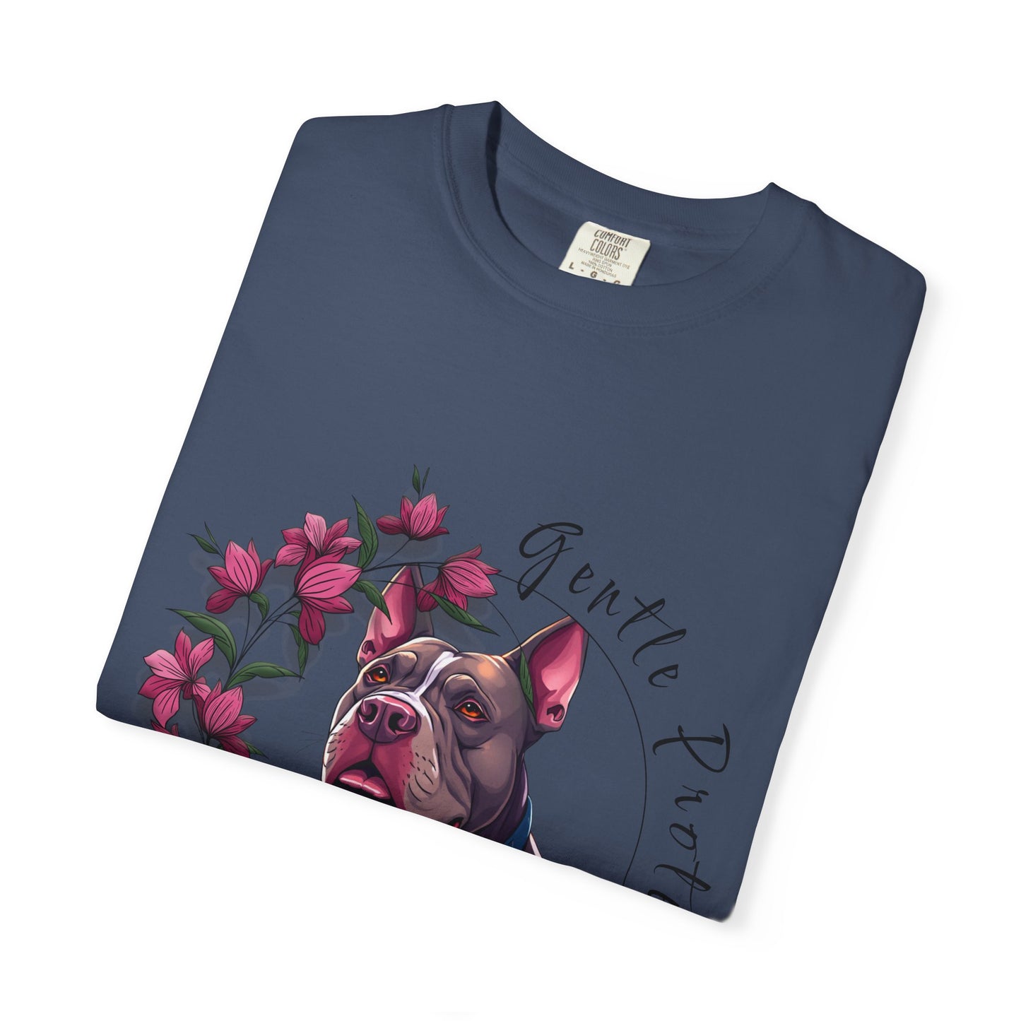 Gentle Protector Dog T-Shirt, Animal Lover Gift, Pet Memorial Tee, Casual Wear, Gift for Dog Owners, Nature T-Shirt