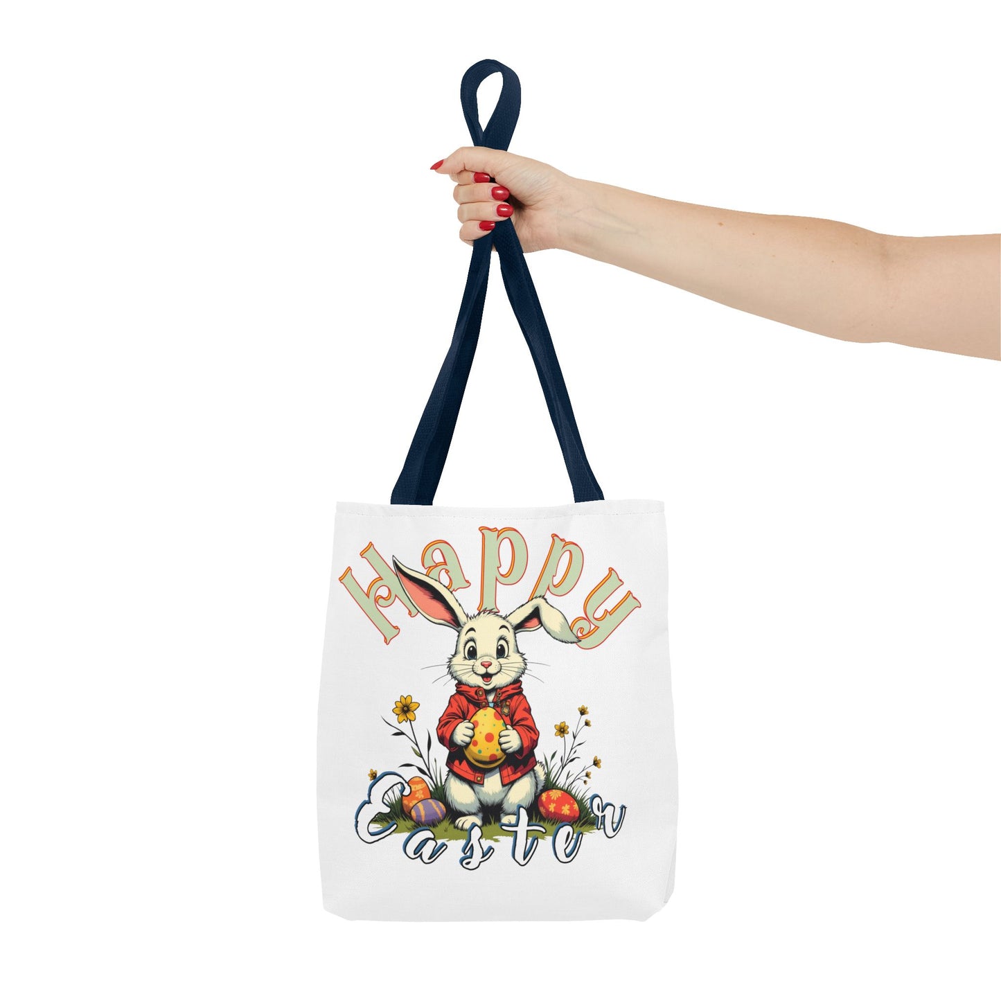 Easter Bunny Tote Bag - Celebrate Spring with Style, happe easter, bunny