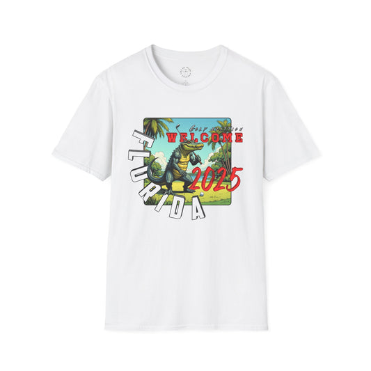 Florida Vintage Graphic T-Shirt - Welcome to Florida 2025,florida,golf,sport