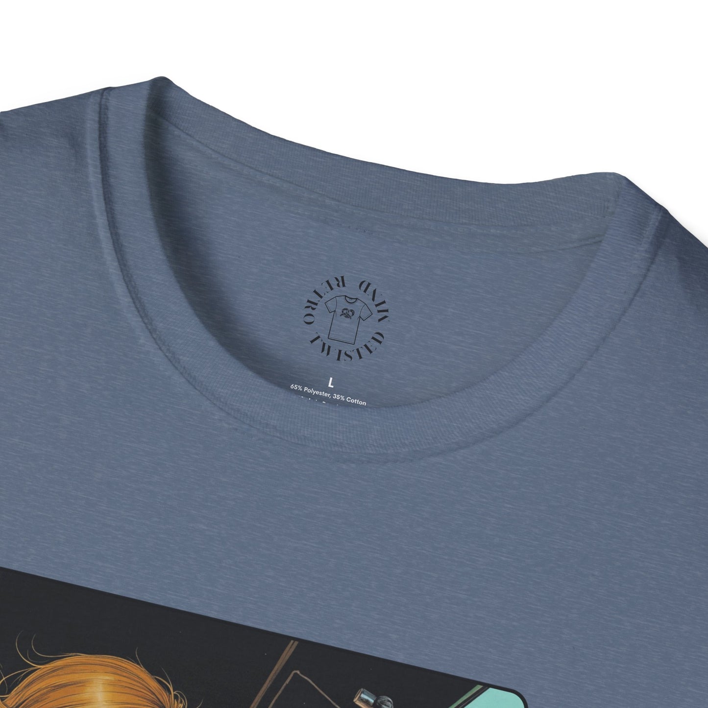 In My Element Graphic T-Shirt | Unisex Softstyle Tee,woman driving