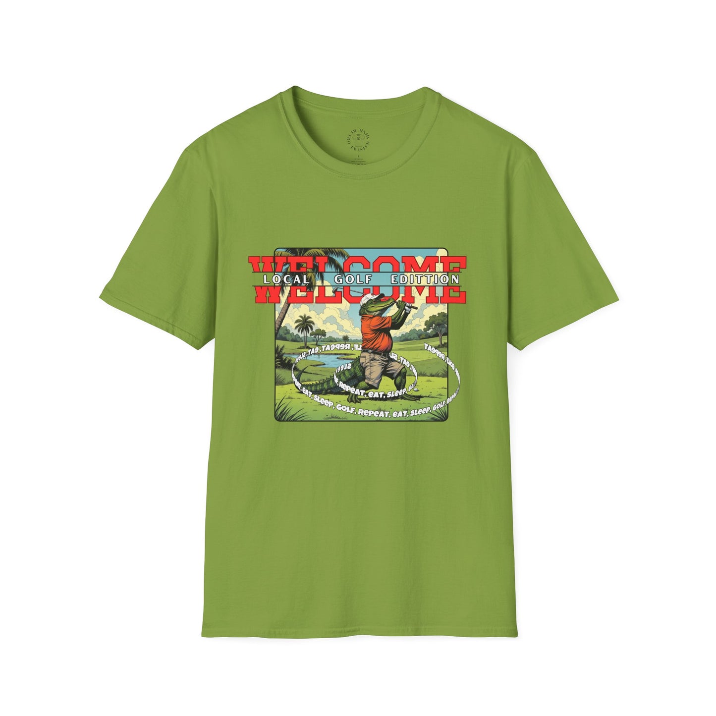 Welcome Local Golf Edition Unisex Softstyle T-Shirt,golf,sport,gator,florida