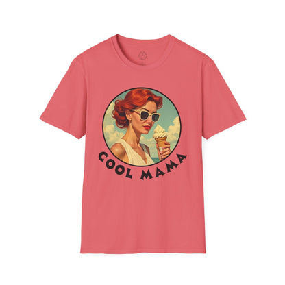 Cool Mama Vintage Unisex Softstyle T-Shirt - Fun and Trendy Summer Wear