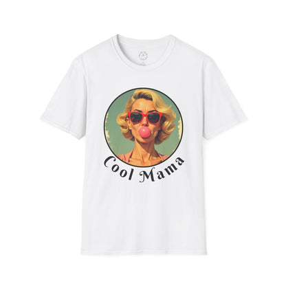 Cool Mama Unisex Softstyle T-Shirt - Trendy Humor Tee for Moms