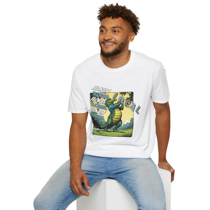 Florida Local Alligator Unisex Softstyle T-Shirt,golf,sport,florida