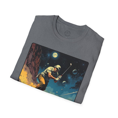 My Game, My Rules Unisex Softstyle T-Shirt - Retro Space Design, golf ,sport