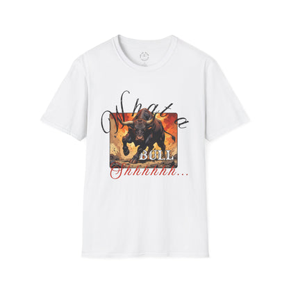 Unisex Bull Graphic T-Shirt - Fierce & Fun Fashion for Animal Lovers,bull