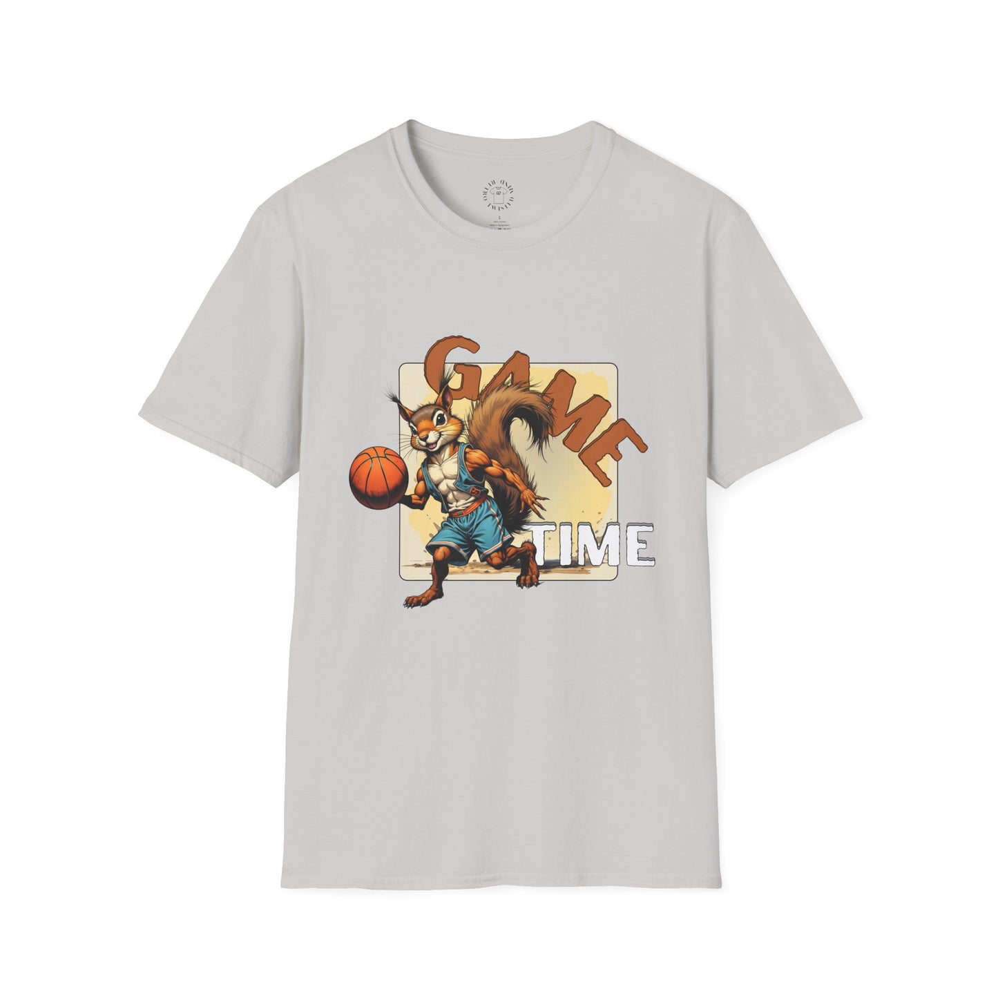 Basketball Squirrel Game Time Unisex T-Shirt,sport,twisted