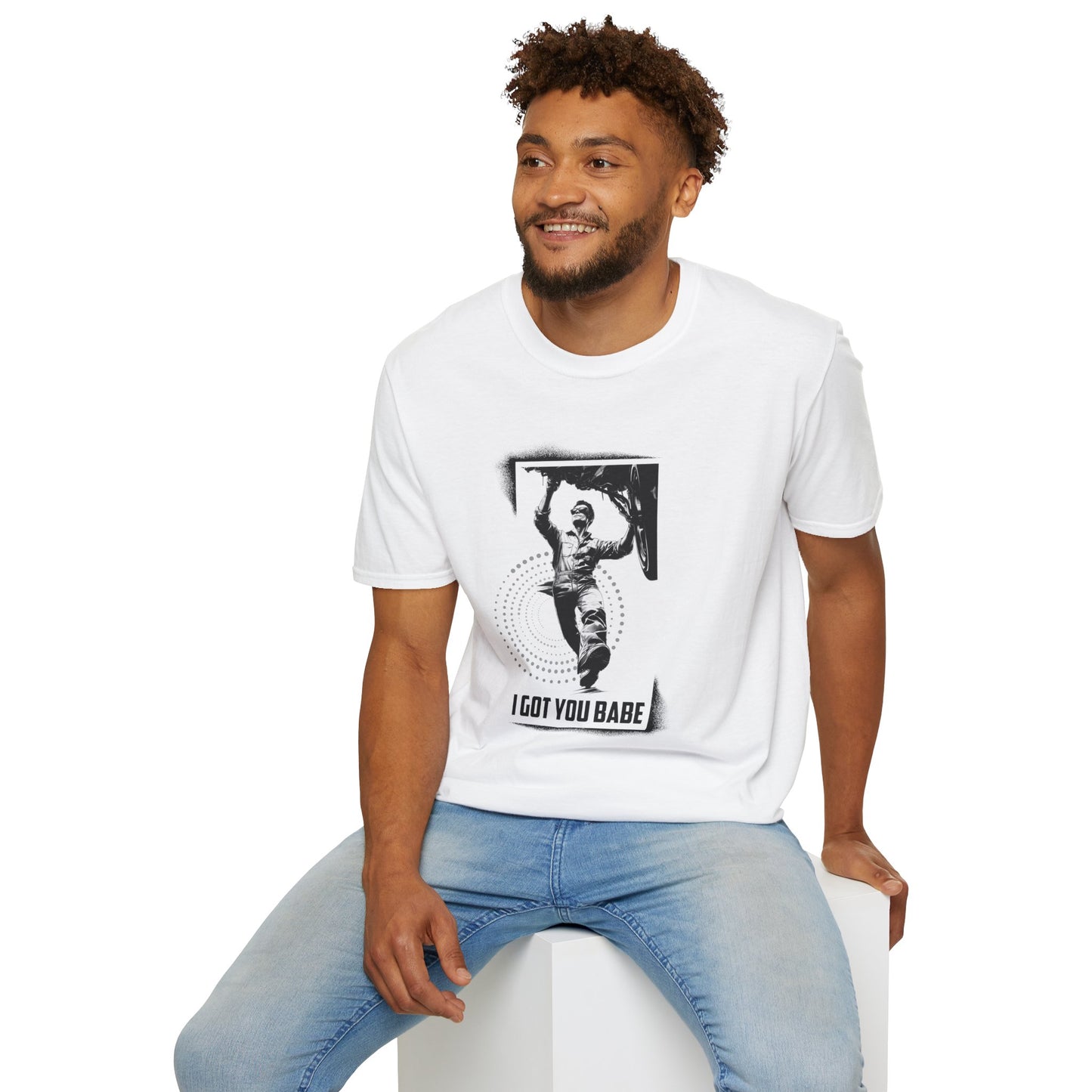 I Got You Babe Graphic Unisex T-Shirt - Softstyle Casual Tee for All Occasions